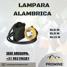 LÁMPARA ALÁMBRICA PROMINE SAC 