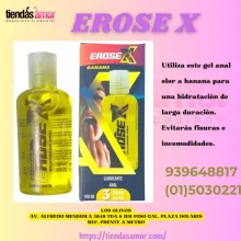 LUBRICANTE ANAL EROSEX desensibilizador no irrita - TIENDAS AMOR