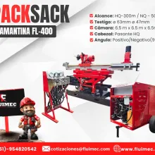 PACKSACK DIAMANTINA FL400 maquina para socavón mina