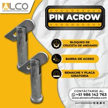 PIN ACROW PARA ANDAMIO - ANDAMIOS 