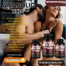 ANABOLIC RX 24-ORIGINAL-MASA MUSCULAR-VIRILIDAD-POTENCIA-993890429