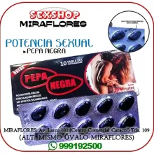 POTENCIA SEXUAL - PEPA NEGRA - SEXSHOP MIRAFLORES