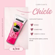 Lubricante Comestible Chicle