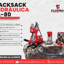 PACKSACK HIDRAULICA FL80 equipo diamantina para proyectos mineros 