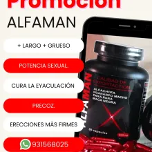 ALFAMAN RESULTADOS RAPIDOS UN PENE MÁS DURO GRANDE Y GRUESO CEL 931568025