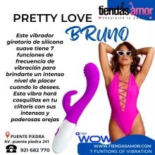 Vibrador de Doble estimulación Pretty love Bruno