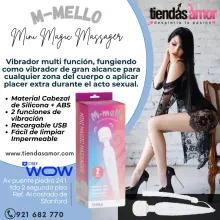 Mini Magic Massager aplicar placer extra durante el acto sexual.