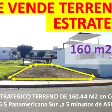 Se Vende Terreno en Alto Bujama a 5 min de Asia PRECIO EN DOLARES