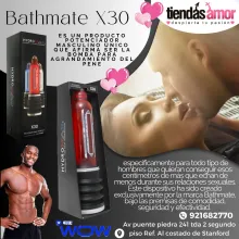 Bomba para pene Hydromax X30 de Bathmate