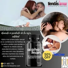 Alphaman Original 20 Caps Aumenta el tamaño del pene