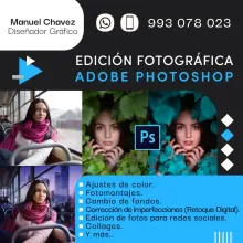 Edición de Fotos Retocador Fotográfico 