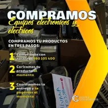 COMPRAMOS EQUIPOS ELECTRICOS Y ELECTRONICOS 