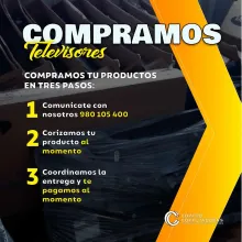 COMPRAMOS TELEVISORES 