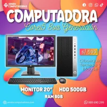  PC CORE I5 8GB RAM AL MEJOR PRECIO 