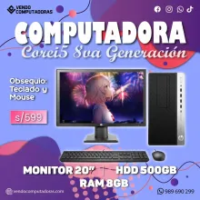 ALTA VELOCIDAD Y RENDIMIENTO CON PC CORE I5 