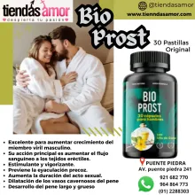 Bio Prost Estimulante y vigorizante NATURAL - PUENTE PIEDRA 241