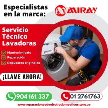 Óptimo Mantenimientos de L_a_v_a_d_o_r_a_s Miray 904161337-Barranco