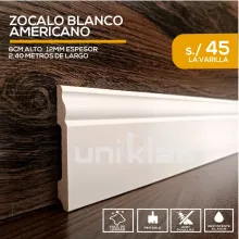 ZOCALO PVC