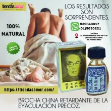 RETARDANDE BROCHA CHINA 100 NATURAL
