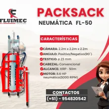 PACKSACK HIDRAULICA FL50 PARA PERFORACION DE ROCAS