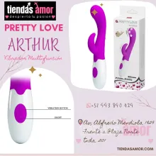 Elegante vibrador rampante en color Lila y Blanco