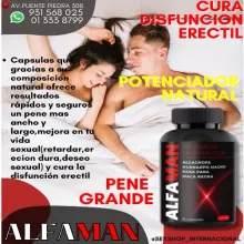 POTENCIADOR ALFAMAN ORIGINAL-DISTRIBUIDOR OFICIAL-PACK 4 UNIDADES