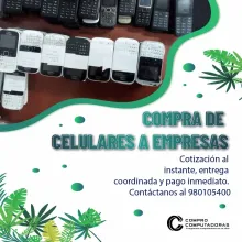 COMPRAMOS CELULARES 