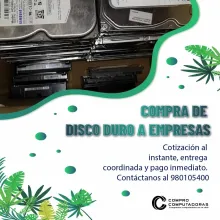 COMPRAMOS DISCO DUROS