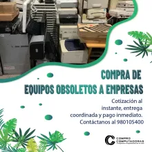 COMPRAMOS EQUIPOS OBSOLETOS 