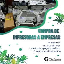 COMPRAMOS IMPRESORAS 