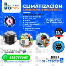 SERVICIO 24 7H- REPARACIÓN AIRE ACONDICIONADO 017590161- La Molina