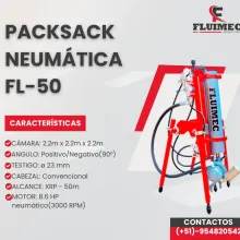 PACKSACK NEUMATICA FL50 maquina para mina - socavon 