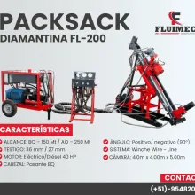 PACKSACK DIAMANTINA FL-200 maquina para mineria 