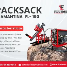 PACKSACK DIAMANTINA FL-150 maquina para mineria- socavón 