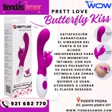 Vibrador Butterfly Kiss Rabbit Pretty Love