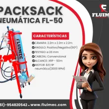 PACKSACK NEUMÁTICA FL50 maquina para mineria 