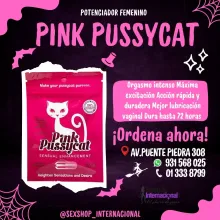 pastilla excitante para la mujer PINK PUSSYCAT EN HALLOWEEN