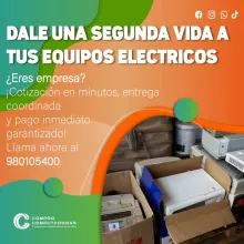  COMPRAMOS EQUIPOS ELECTRONICOS