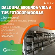 COMPRAMOS FOTOCOPIADORAS