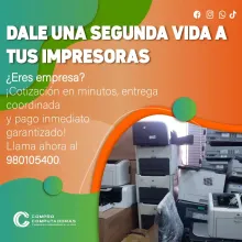 COMPRAMOS IMPRESORAS 