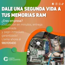 COMPRAMOS MEMORIA RAM