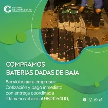 COMPRAMOS BATERIAS 