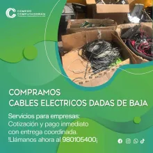 COMPRAMOS CABLES ELECTRONICOS 