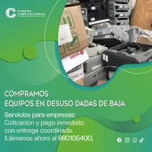 COMPRAMOS EQUIPOS DADOS DE BAJA