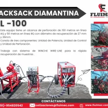 PACKSACK DIAMANTINA FL100 Ubicación de vetas - mina 