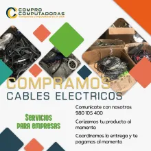 COMPRAMOS CABLES ELECTRONICOS 