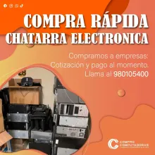 Compra de electrónicos en desuso en Lima