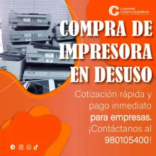 COMPRAMOS IMPRESORAS 