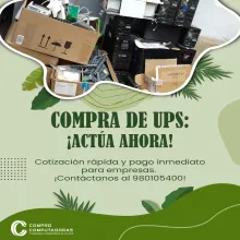 COMPRAMOS UPS 