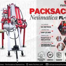 PACKSACK NEUMÁTICA FL50- sondaje en minería